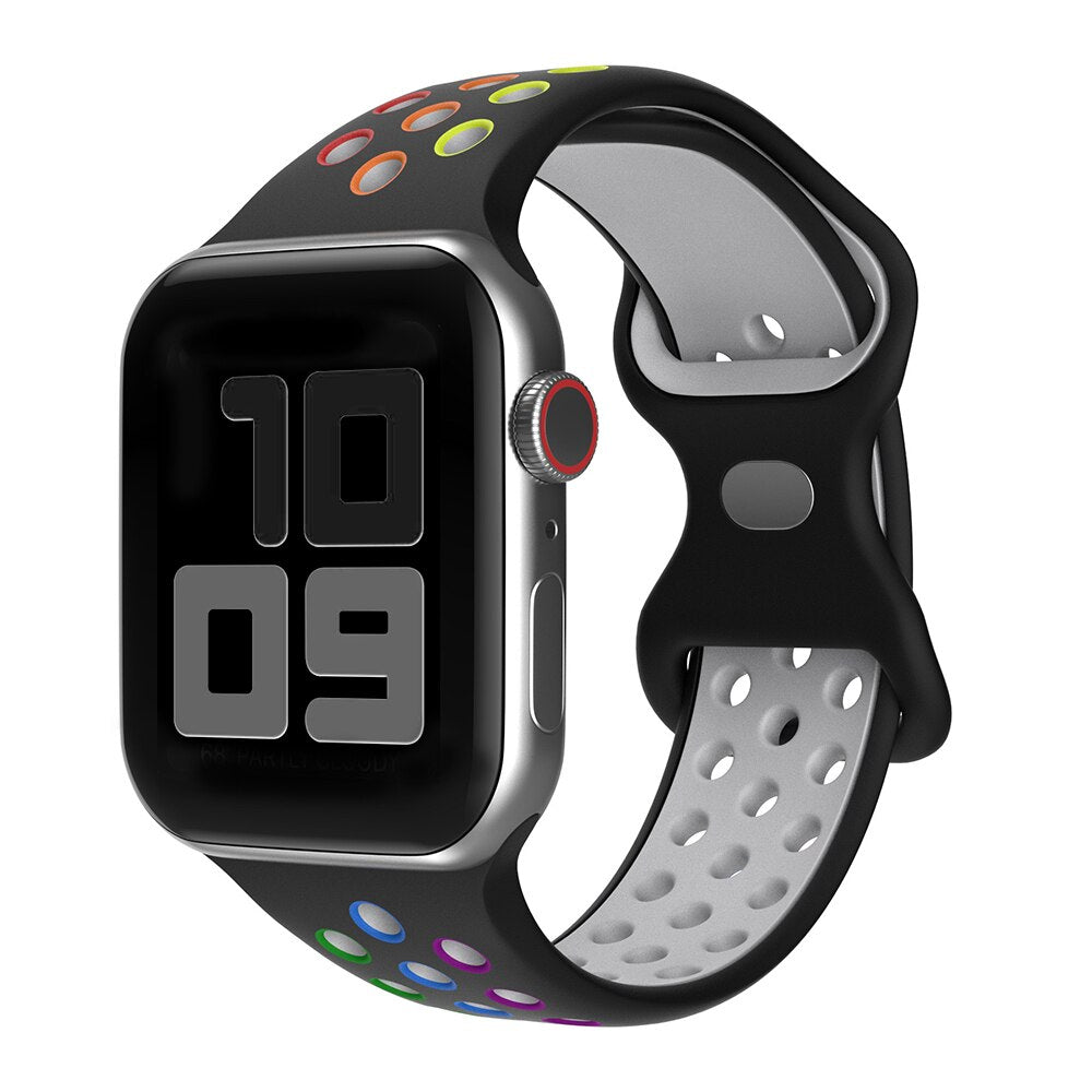 Remen za Apple Watch Band 44 mm 40 mm 42 mm 38 mm 44 mm sat 6 Remen iWatch 7 5 4 se silikon