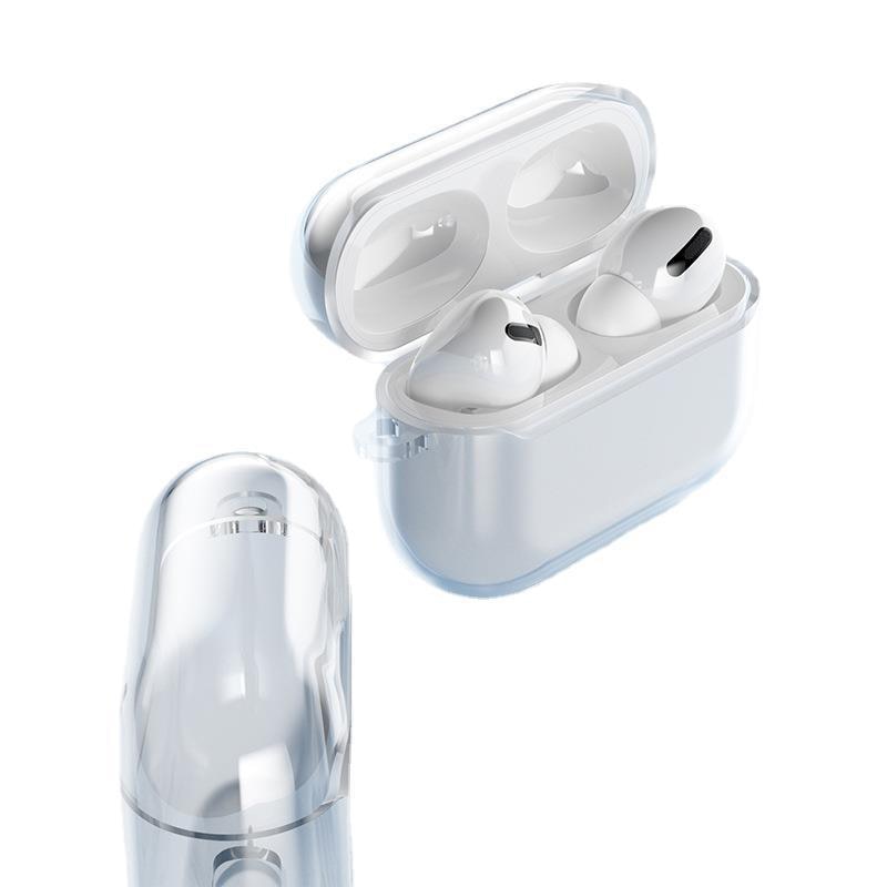 Prozorni silikonski ovitek za Apple Airpods 1 2 3 Airpods Pro 2 brezžične slušalke