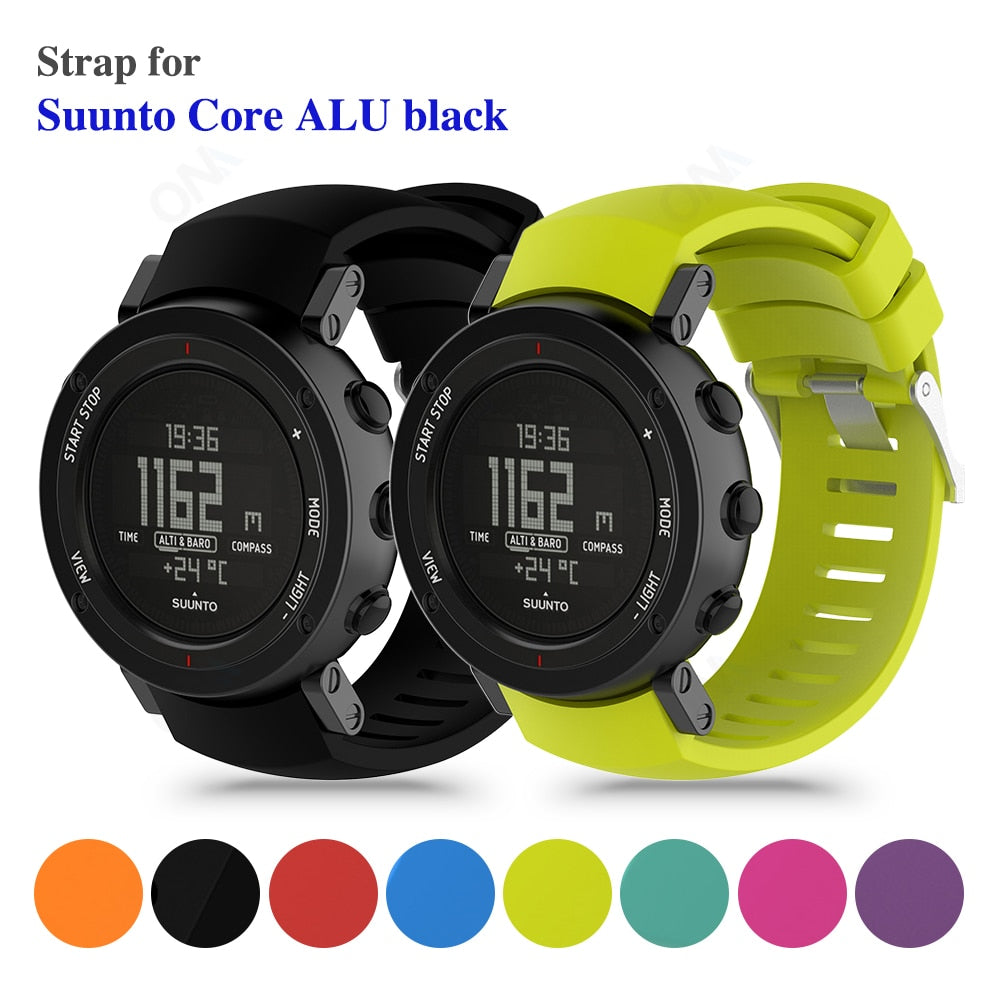 Pašček za uro Suunto Core silikonski