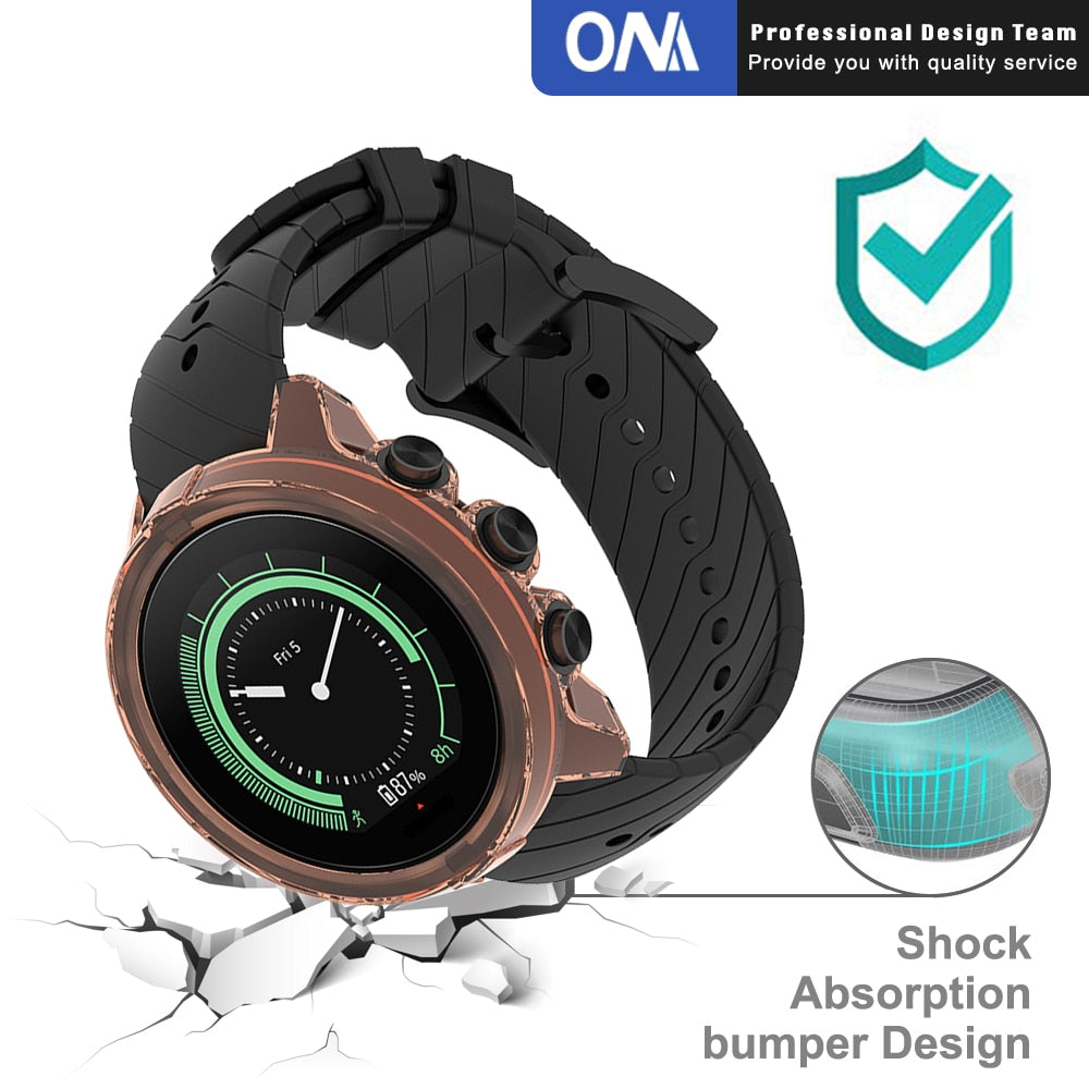 Zaštitna maska za Suunto 9 7 Spartan Sport Wrist Hr Baro sa zaštitnim staklom