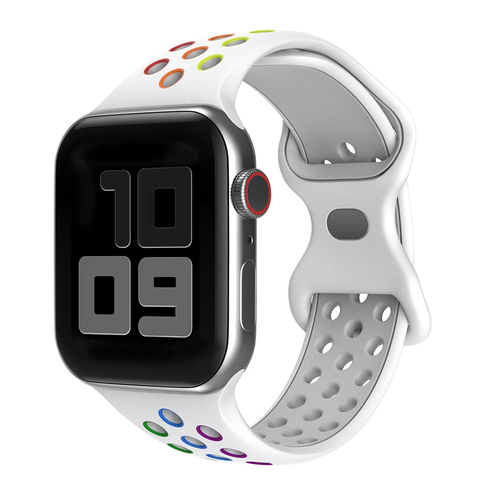 Remen za Apple Watch Band 44 mm 40 mm 42 mm 38 mm 44 mm sat 6 Remen iWatch 7 5 4 se silikon