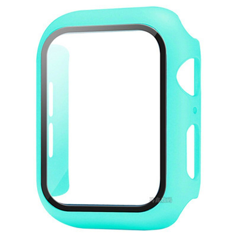 Pokrovček in zaščitno steklo za Apple Watch case SE 7 6 5 4 3 iWatch 45mm 44mm 42mm 40mm 41mm 38mm