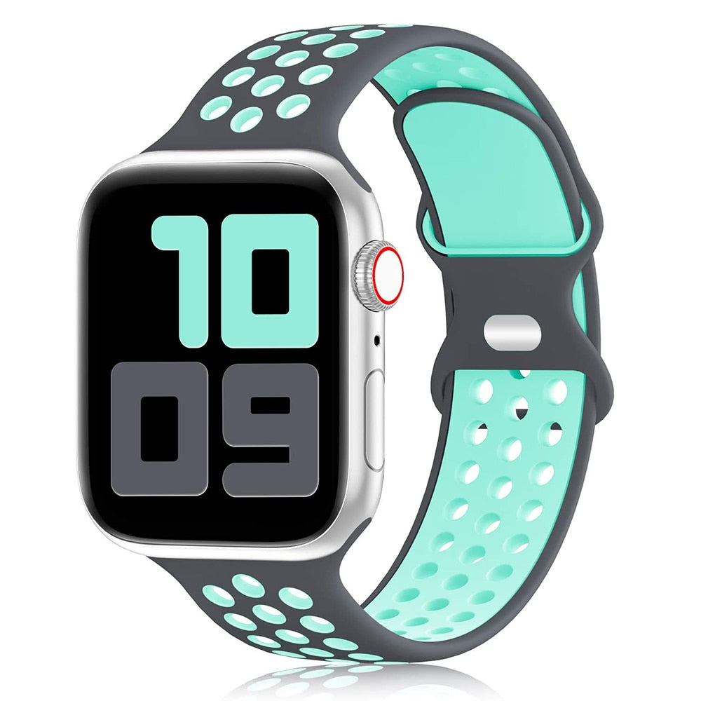 Remen za Apple Watch Band 44 mm 40 mm 42 mm 38 mm 44 mm sat 6 Remen iWatch 7 5 4 se silikon