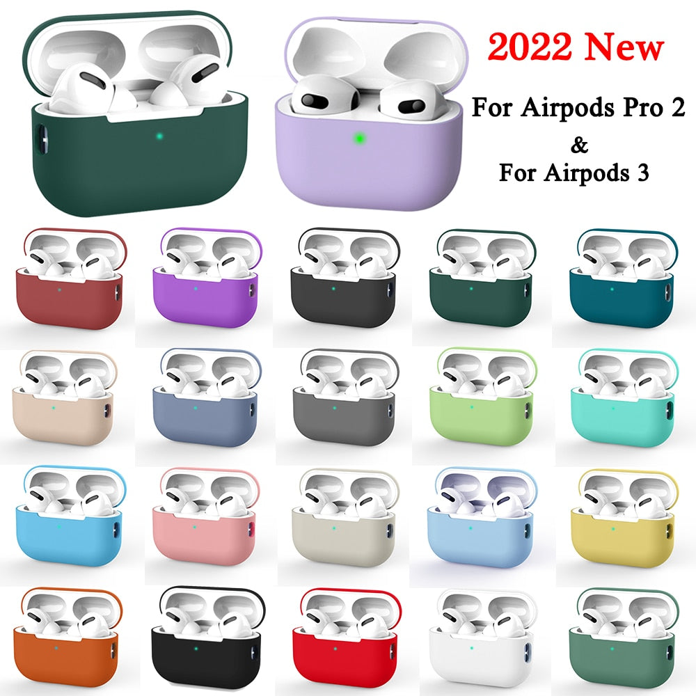 Mehak silikonski ovitek za AirPods Pro 2 Airpods 3 brezžične slušalke