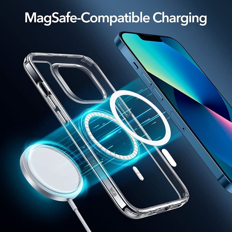 Magnetni ovitek za iPhone 14 13 12 11 Pro Max Mini X Xs XR 7 8 Plus SE 2020 za brezžično polnjenje