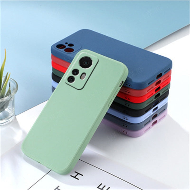 Maska za Xiaomi Redmi 12 Lite Case For Mi 11 12 Lite 12X 12S Note 9 10 11 Pro 9S 10S Mi 12X Silikonska