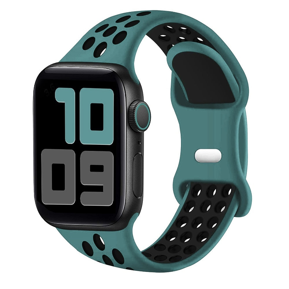 Remen za Apple Watch Band 44 mm 40 mm 42 mm 38 mm 44 mm sat 6 Remen iWatch 7 5 4 se silikon