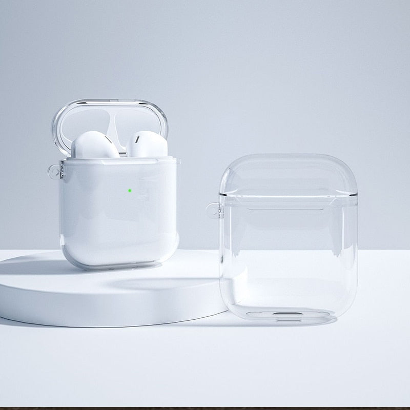 Prozorni silikonski ovitek za Apple Airpods 1 2 3  Airpods Pro 2 brezžične slušalke