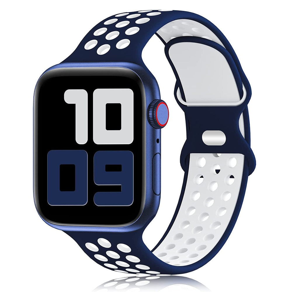 Remen za Apple Watch Band 44 mm 40 mm 42 mm 38 mm 44 mm sat 6 Remen iWatch 7 5 4 se silikon