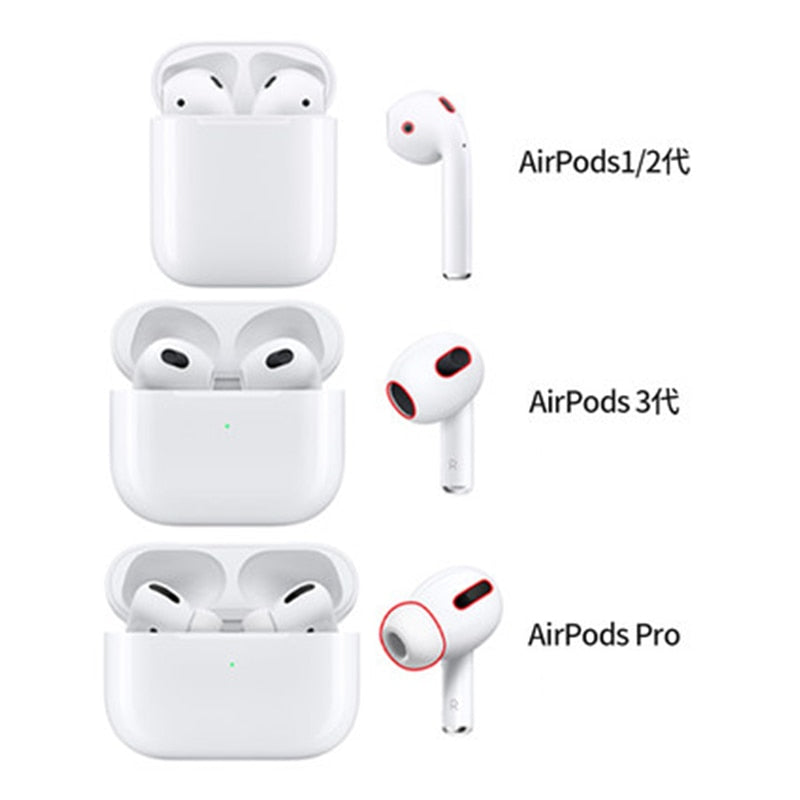 Prozorni silikonski ovitek za Apple Airpods 1 2 3  Airpods Pro 2 brezžične slušalke