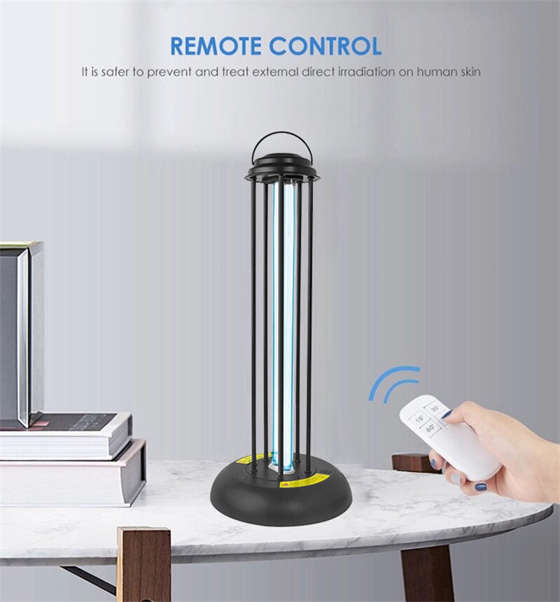 UVC lampa za dezinfekciju 60W s ozonom - germicidna s timerom, odgoda uključivanja