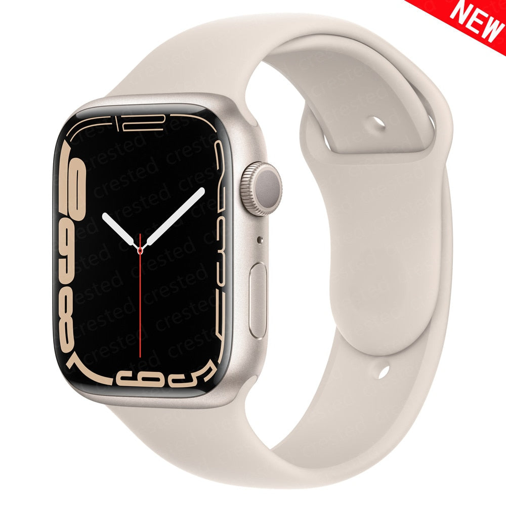 Duži remen za Apple Watch 40 mm 44 mm 45 mm 41 mm 38 mm 42 mm 44 mm iWatch Series 3 4 5 6 se 7 Silikon