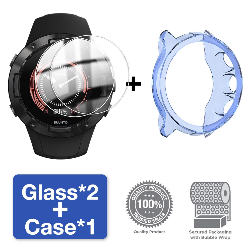 Zaštitna maska za Suunto 9 7 Spartan Sport Wrist Hr Baro sa zaštitnim staklom