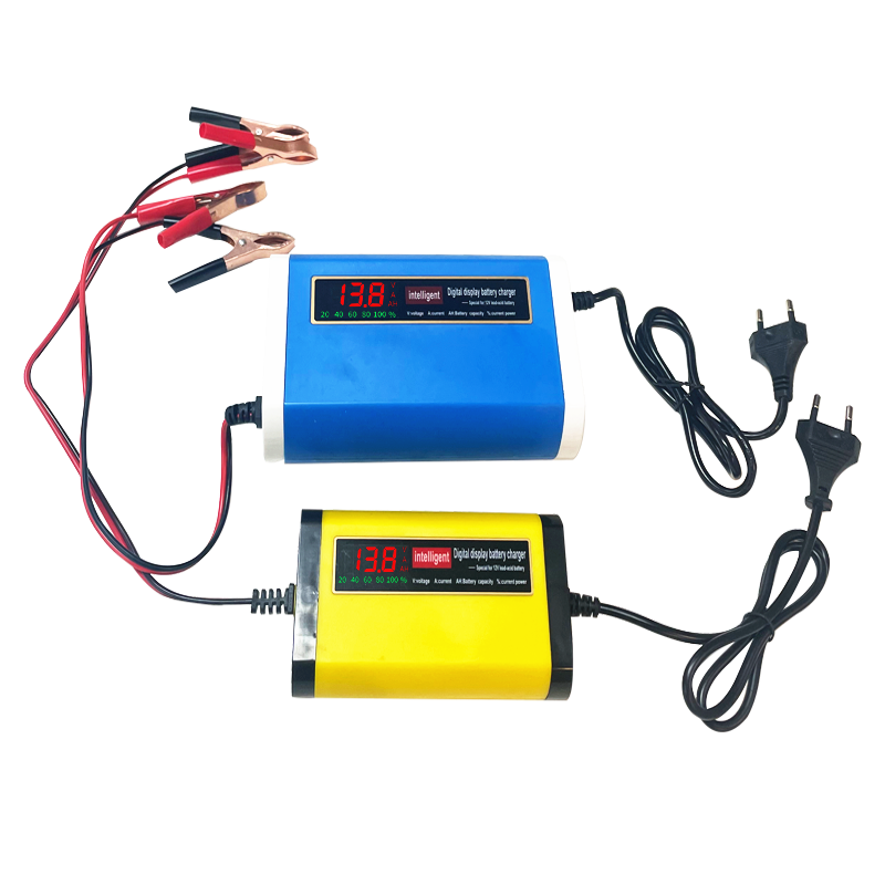 12V 24V 2A 6A 8A Punjač akumulatora za automobile ili motocikle Lead Acid AGM Gel VRLA