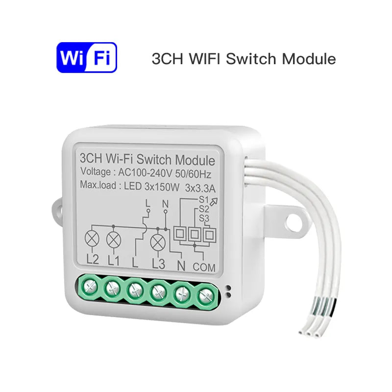 MojPlanet pametni Zigbee switch modul 1 do 4 kanala