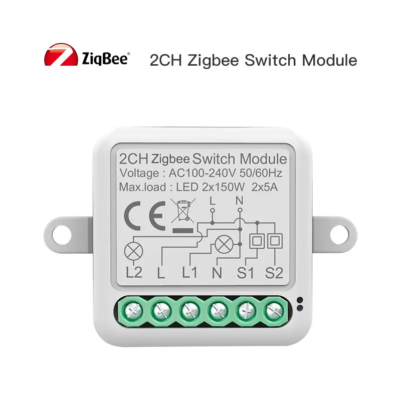 MojPlanet pametni TUYA Zigbee stikalni modul 1 do 4 kanalni