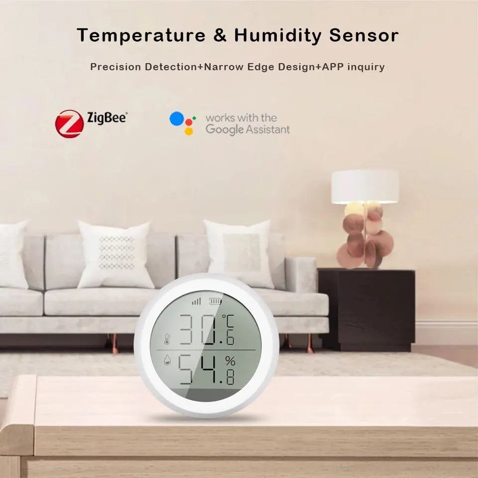 MojPlanet TUYA Zigbee pametni senzor temperature in vlažnosti z LCD zaslonom