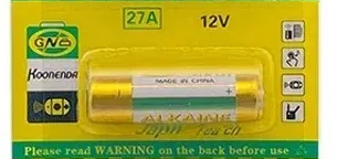 Baterija 27A 12V PHOMAX 1kom zamjena A27BP K27A V27GA VR27 MS27 suha alkalna jednokratna