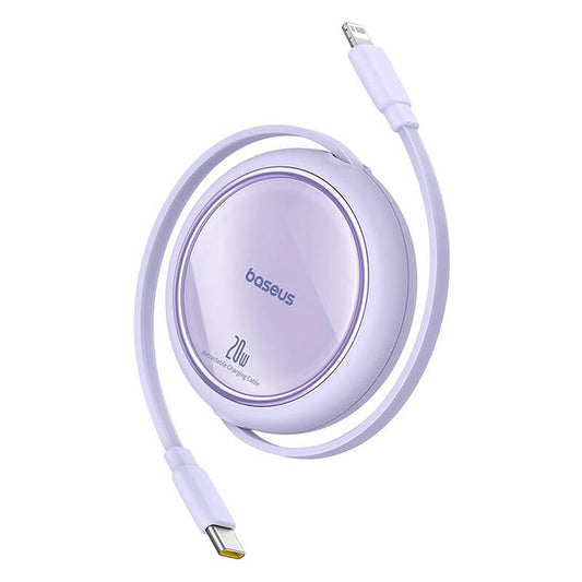 Kabel USB Baseus Free2Pull USB-C do iP 20W 1m (vijolična)
