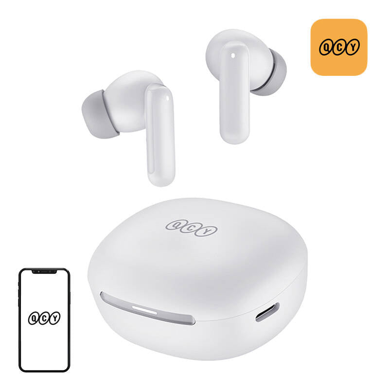 Slušalke TWS QCY MeloBuds HT16 (bele)