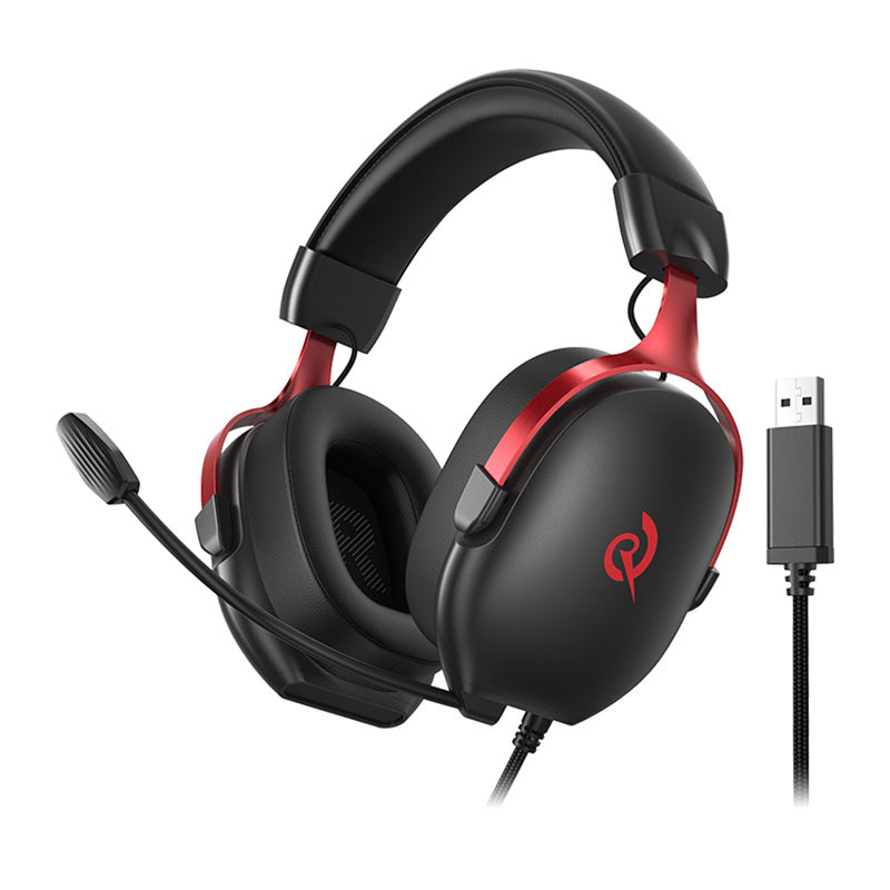 QCY Heroad VN200 Gaming slušalke (črno-rdeče)