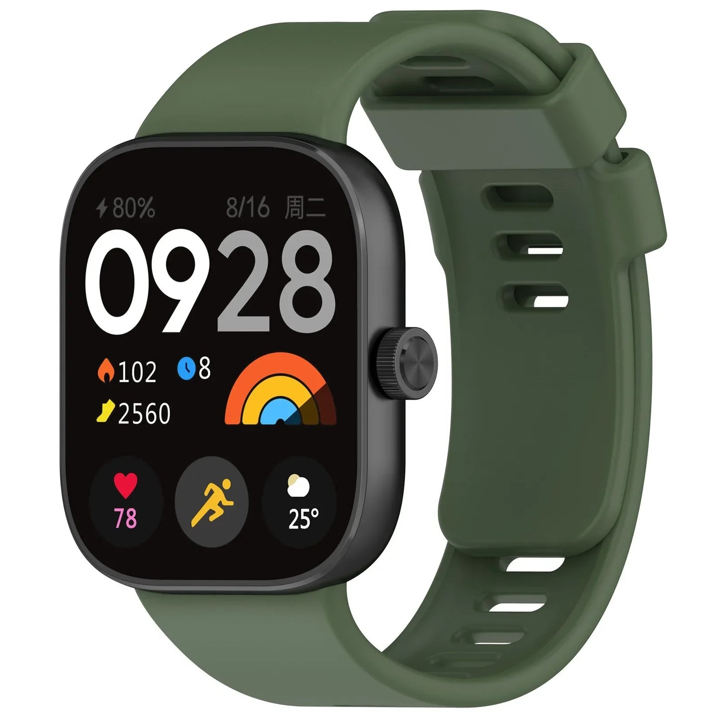 Zračen silikonski pašček za Redmi Watch 4/5/6 & Mi Band 9 Pro / 8 Pro