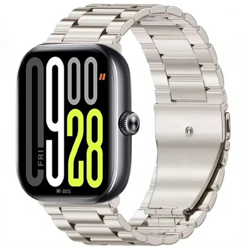 Pašček iz nerjavečega jekla za Redmi Watch 6/5/4 & Mi Band 9 Pro / 8 Pro