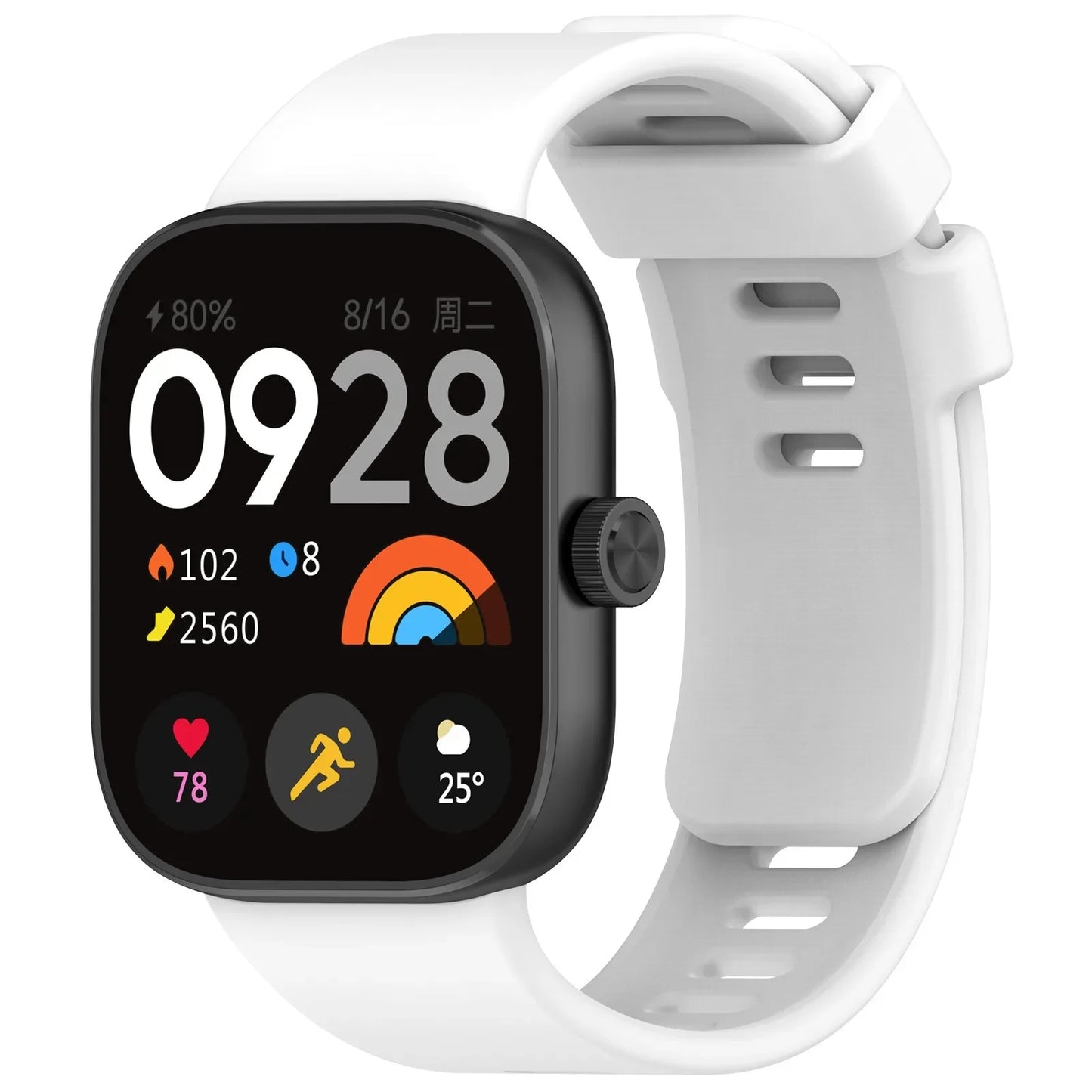 Zračen silikonski pašček za Redmi Watch 4/5/6 & Mi Band 9 Pro / 8 Pro