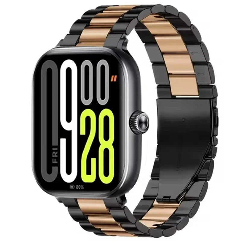 Pašček iz nerjavečega jekla za Redmi Watch 6/5/4 & Mi Band 9 Pro / 8 Pro