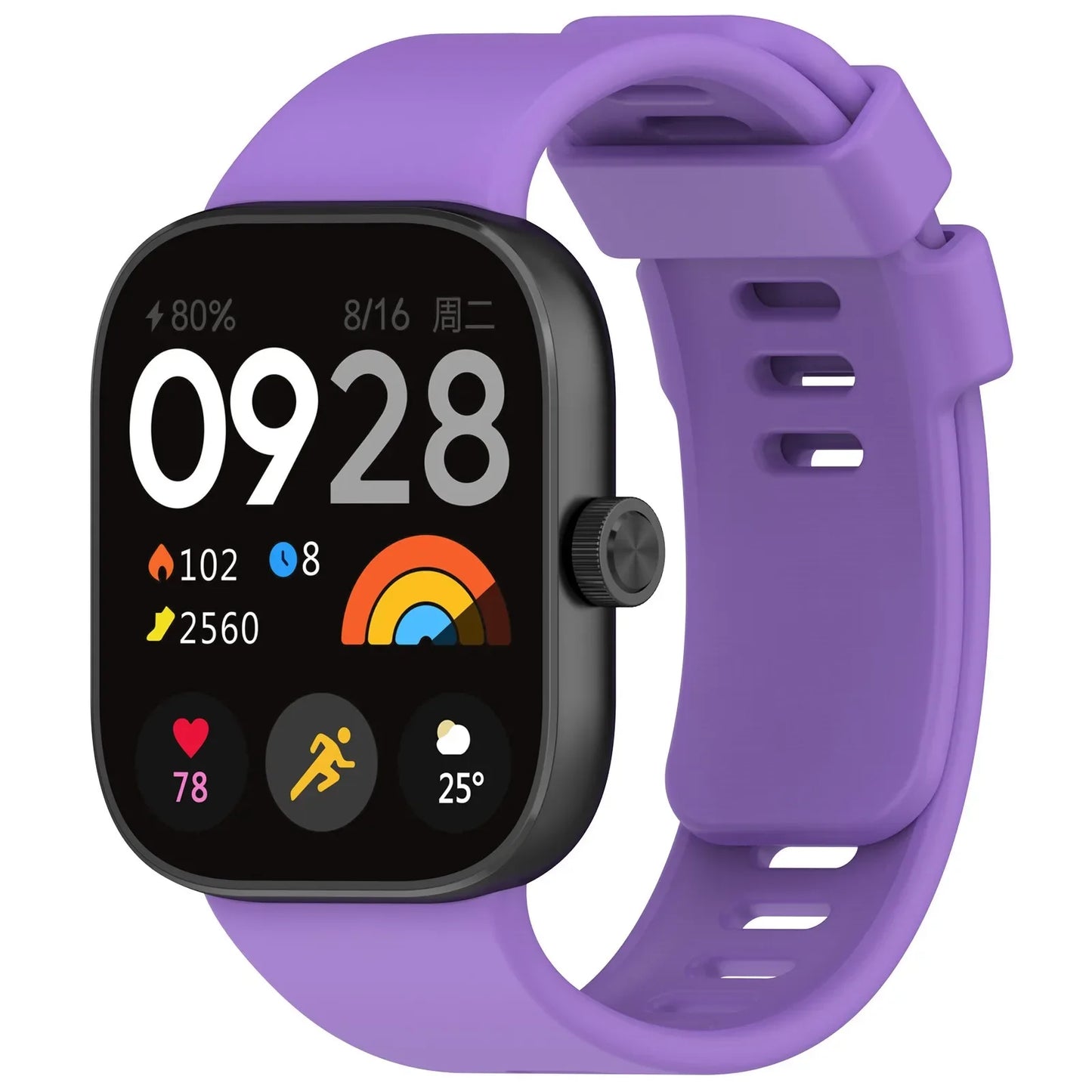 Zračen silikonski pašček za Redmi Watch 4/5/6 & Mi Band 9 Pro / 8 Pro