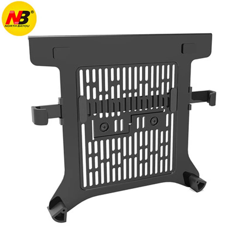 Dvojni nosilec z plinsko vzmetjo NB H180-FP – monitor 17–27″ + prenosnik 10–17″