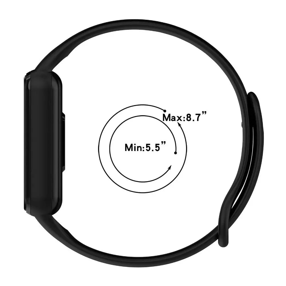Nadomestni pašček za Amazfit Band 7 – mehak silikonski športni pašček