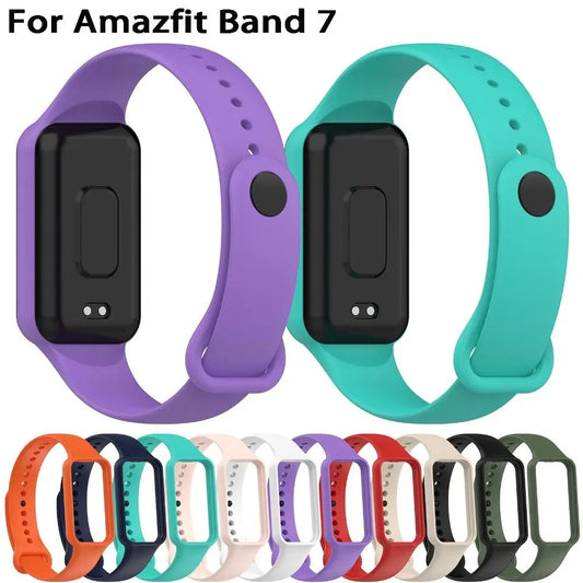 Nadomestni pašček za Amazfit Band 7 – mehak silikonski športni pašček