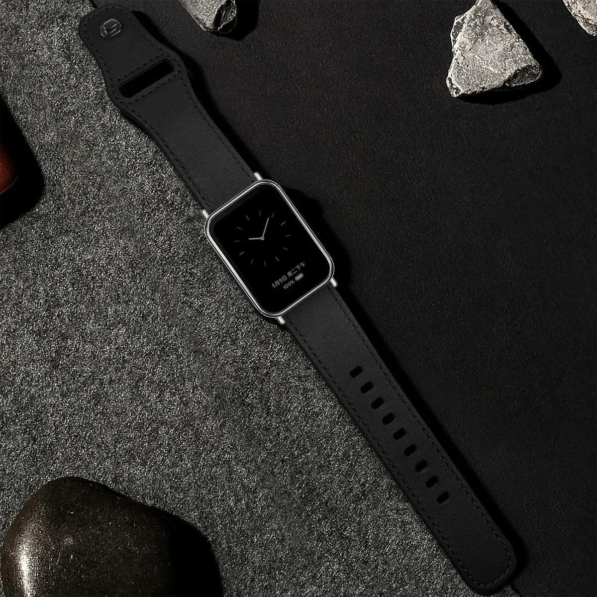Usnjen pašček za Redmi Watch 5/4 & Xiaomi Mi Band 9 Pro / 8 Pro