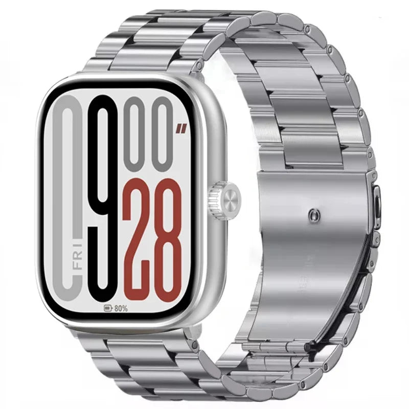 Pašček iz nerjavečega jekla za Redmi Watch 6/5/4 & Mi Band 9 Pro / 8 Pro