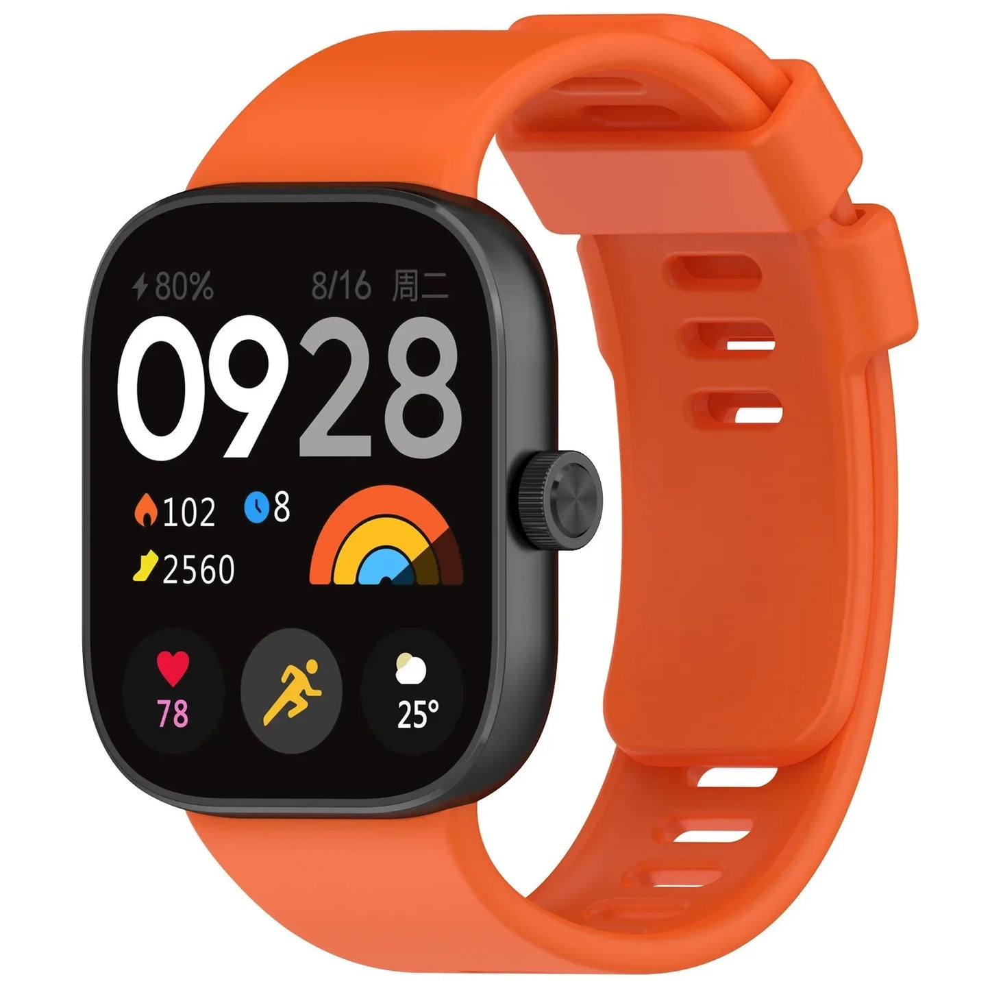 Zračen silikonski pašček za Redmi Watch 4/5/6 & Mi Band 9 Pro / 8 Pro