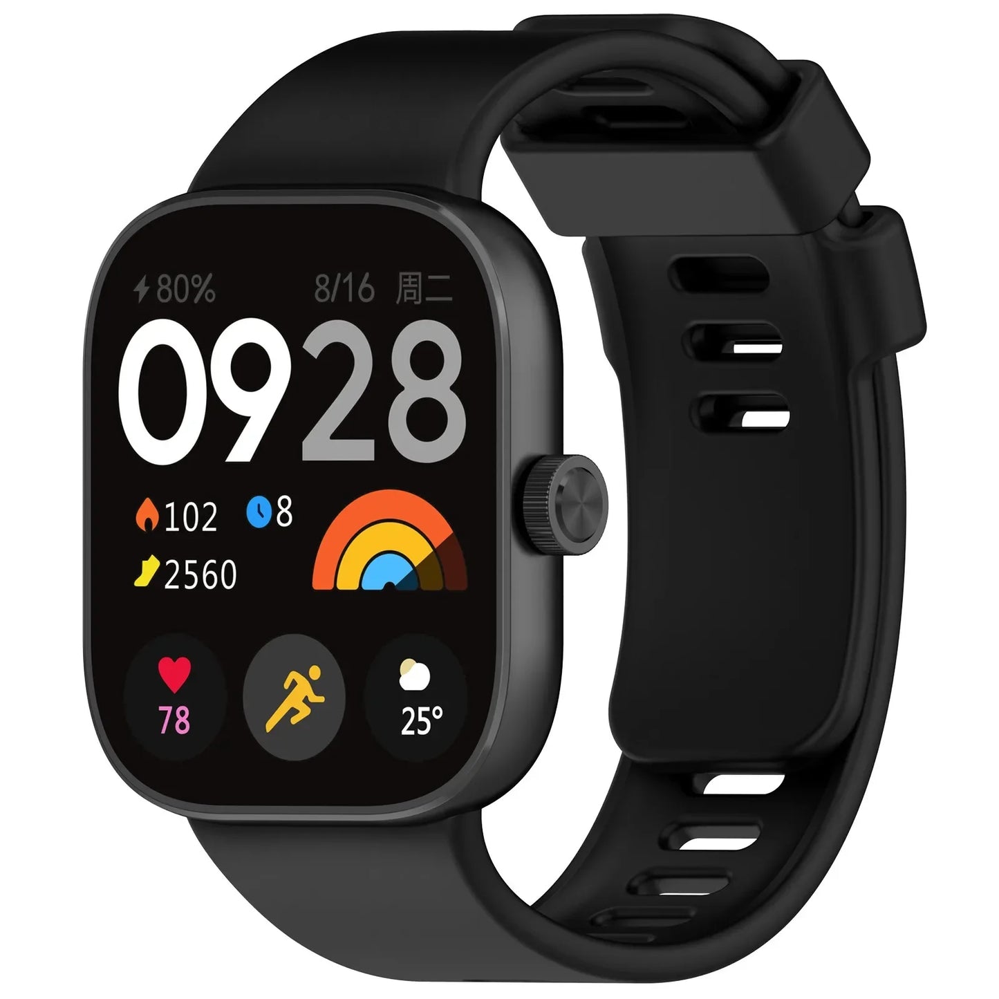 Zračen silikonski pašček za Redmi Watch 4/5/6 & Mi Band 9 Pro / 8 Pro