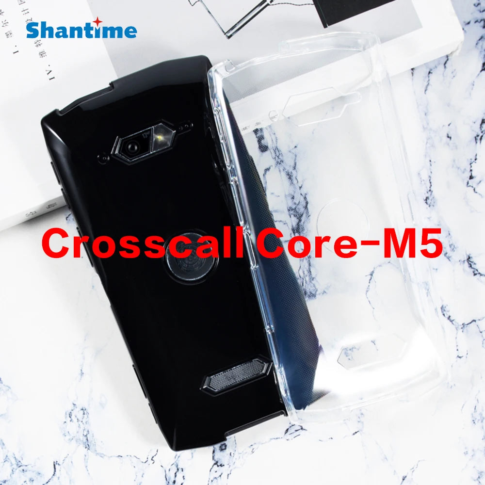 Silikonski ovitek za Crosscall Core-M5 prozorni ali črn