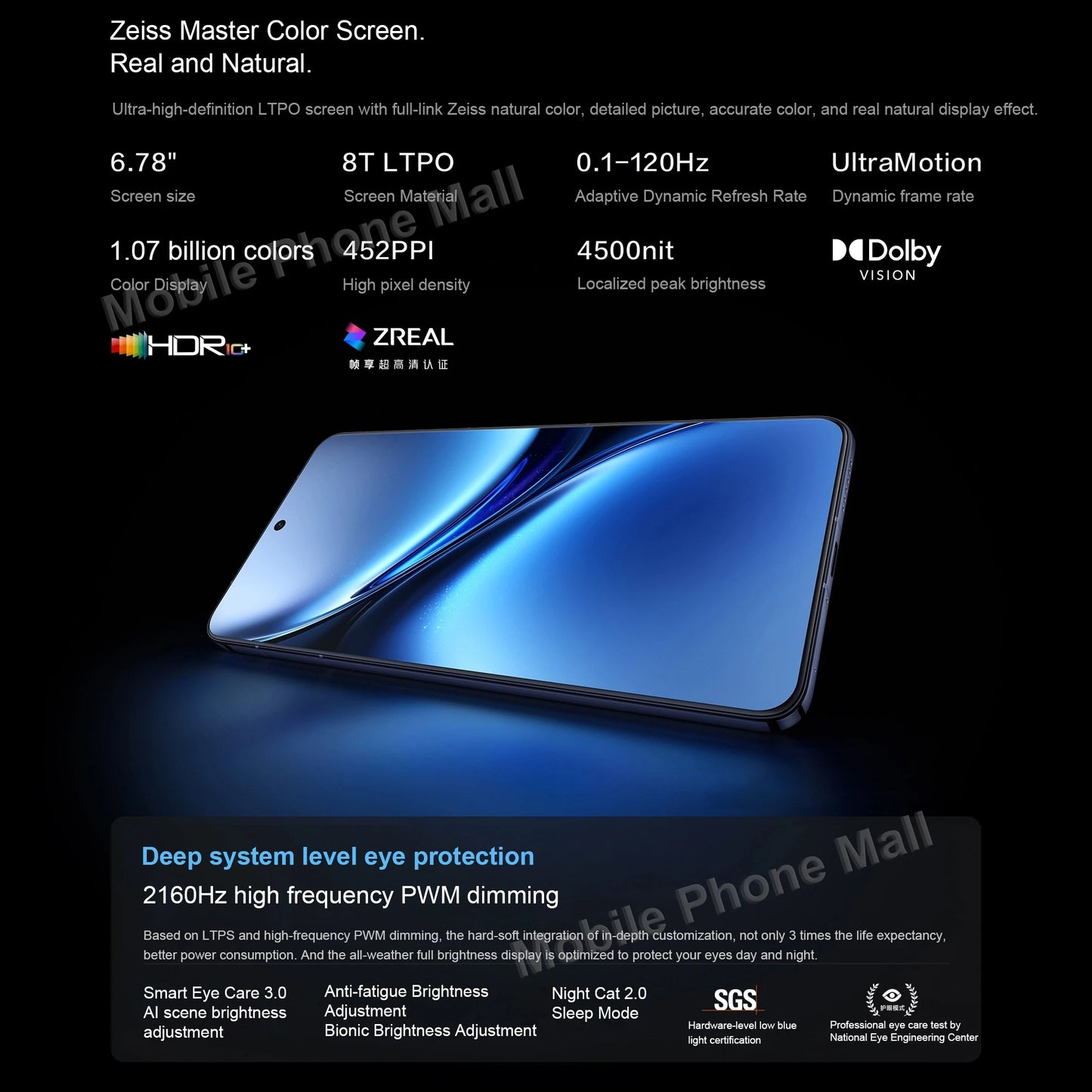 Vivo X200 Pro 5G, 6,78'' 120Hz zaslon, Dimensity 9400, 200MP kamera, 6000mAh baterija