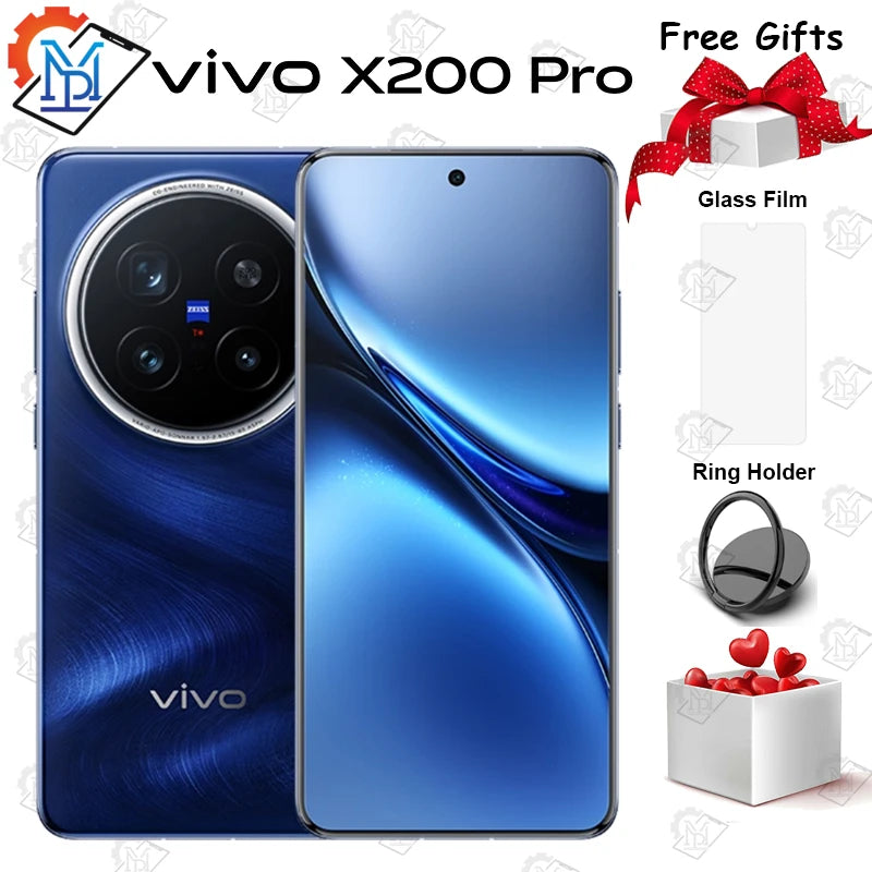 Vivo X200 Pro 5G, 6,78'' 120Hz zaslon, Dimensity 9400, 200MP kamera, 6000mAh baterija