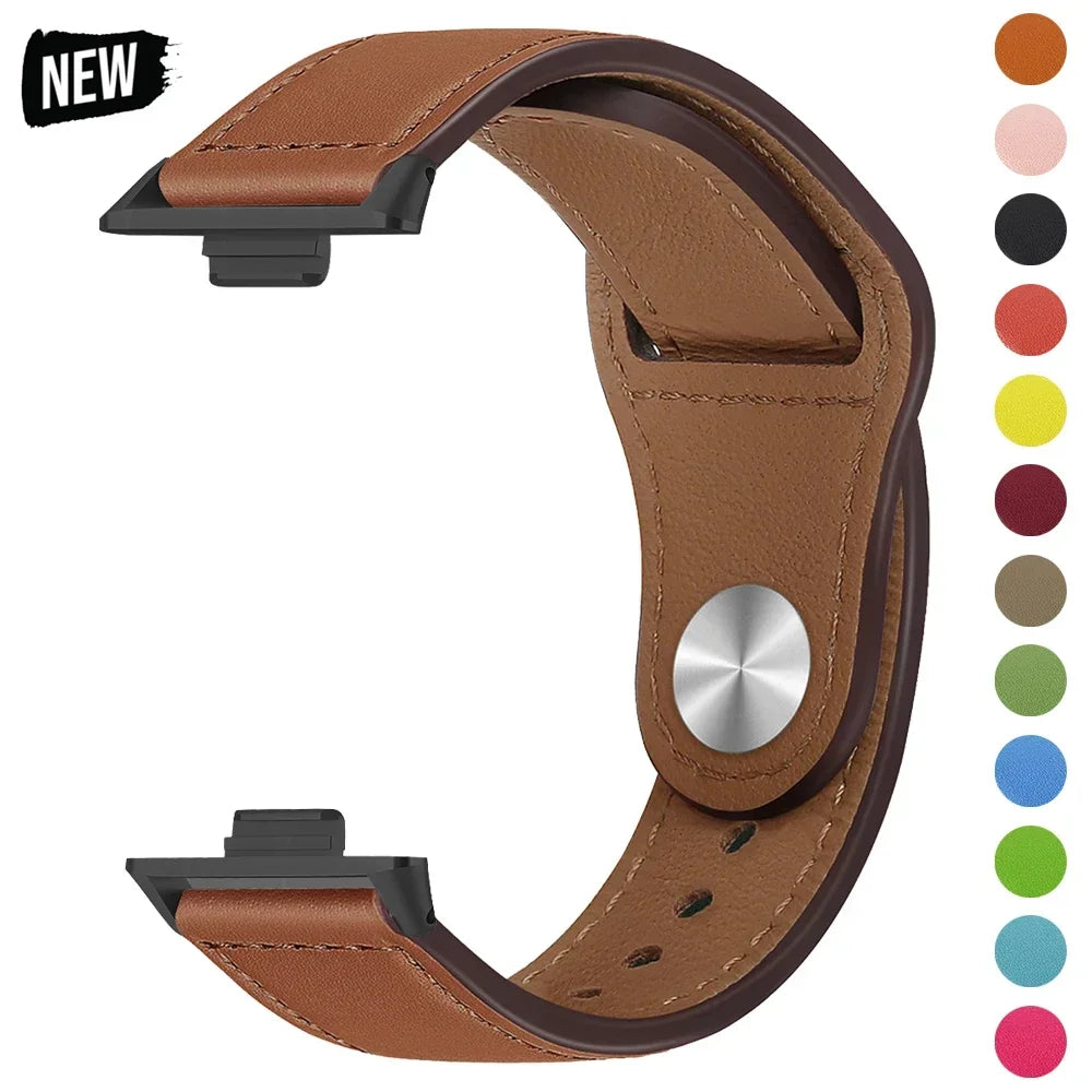 Usnjen pašček za Redmi Watch 5/4 & Xiaomi Mi Band 9 Pro / 8 Pro