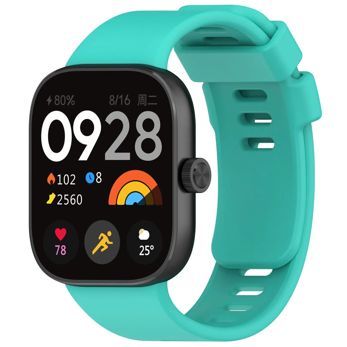 Zračen silikonski pašček za Redmi Watch 4/5/6 & Mi Band 9 Pro / 8 Pro