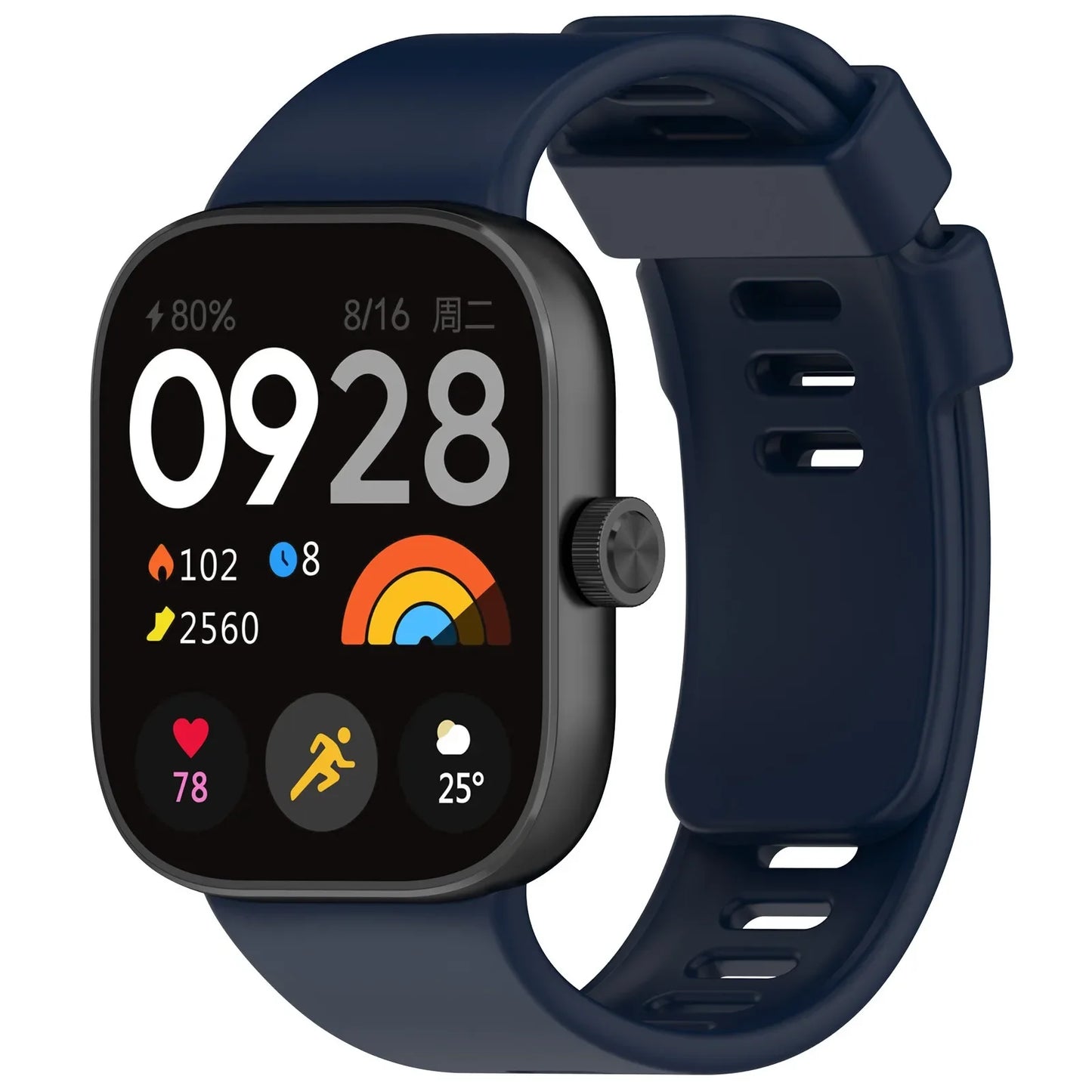 Zračen silikonski pašček za Redmi Watch 4/5/6 & Mi Band 9 Pro / 8 Pro