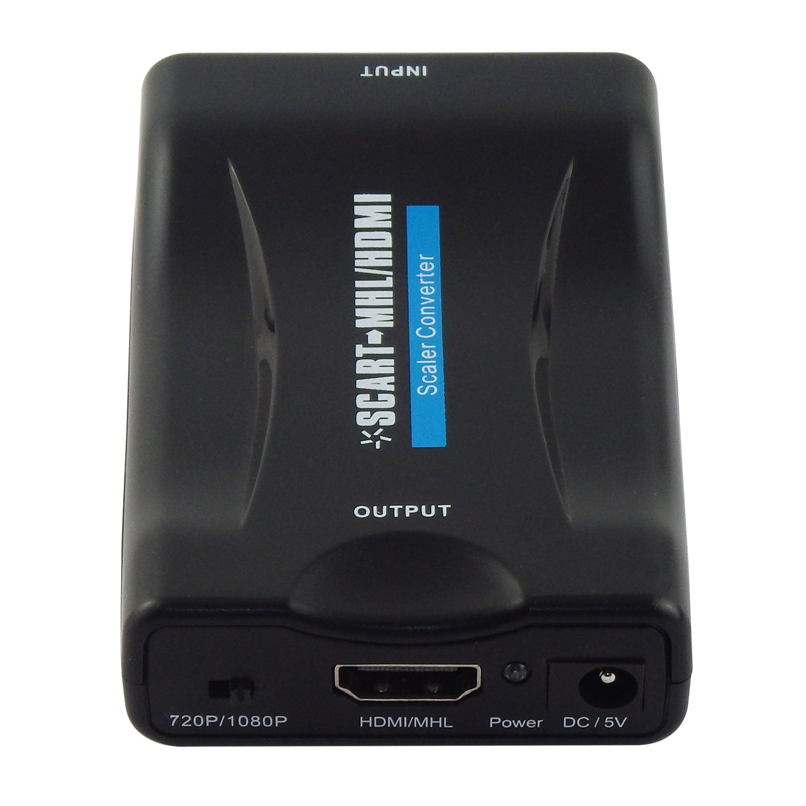 SCART na HDMI pretvornik adapter - črn