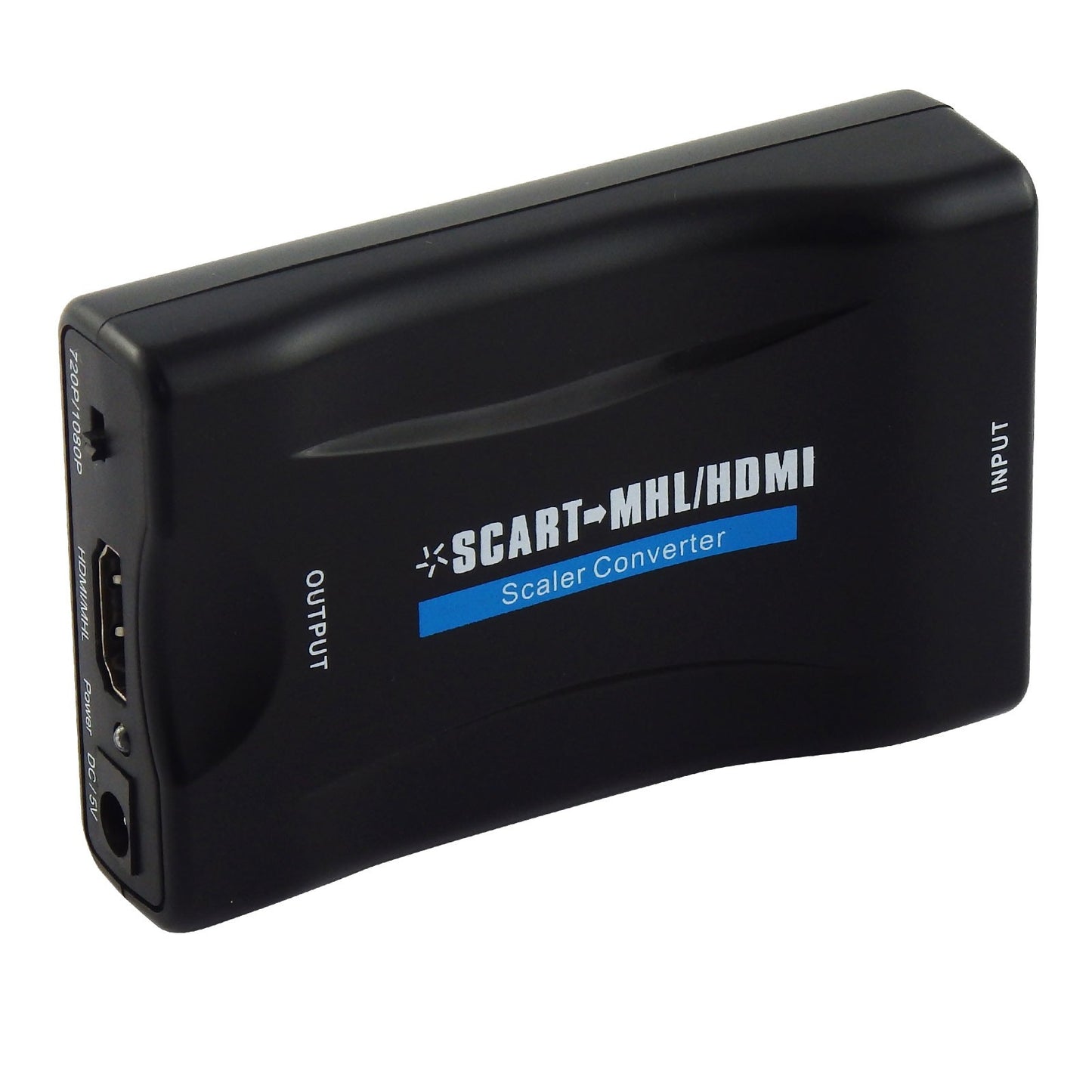SCART na HDMI pretvornik adapter - črn