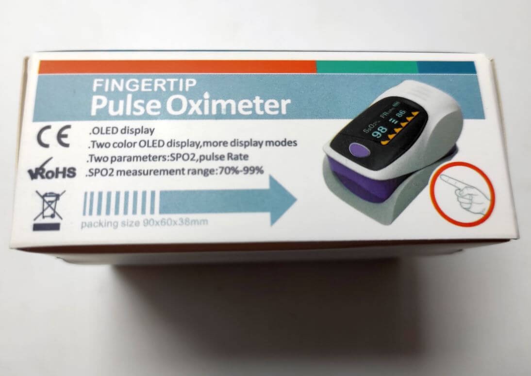 Pulzni oksimeter iMDK C101A3 naprstni merilec SpO2 kisika v krvi