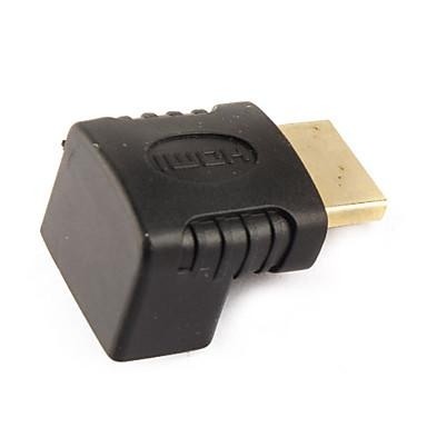 ženski HDMI na moški HDMI tip A 90° kotni adapter