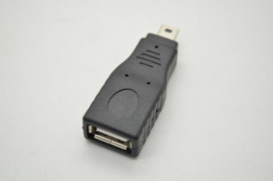 USB ženski A to USB mini moški B (5 pinski) adapter