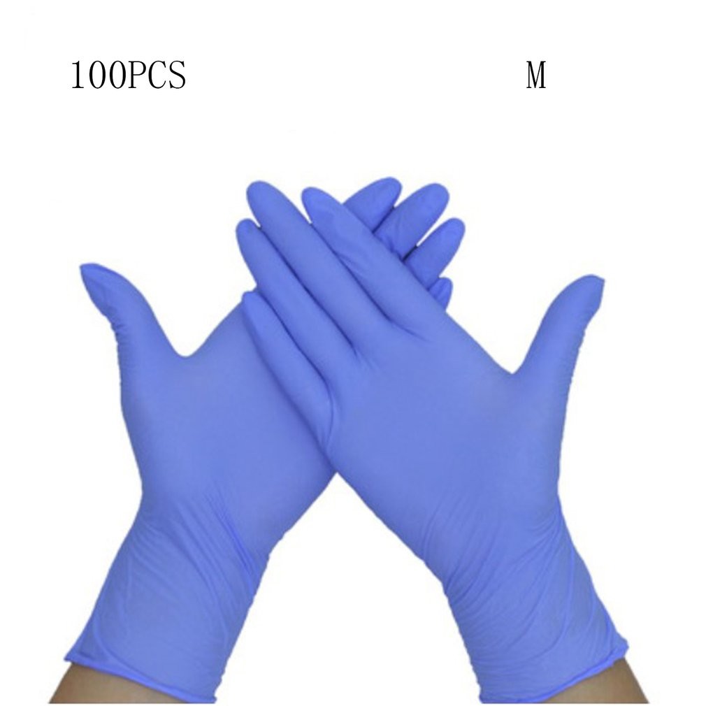 Rokavice Nitril modre za enkratno uporabo - 100 kosov v paketu