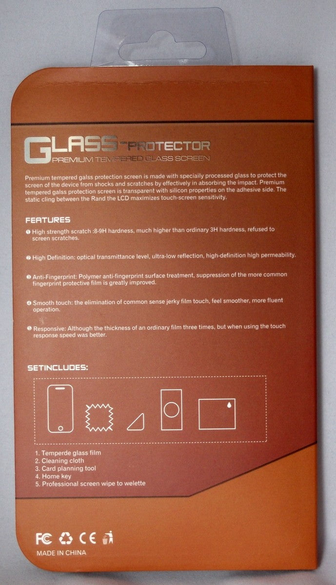 Zaščitno steklo za Samsung Galaxy Alpha iz kaljenega stekla 0,33mm, zaobljeni robovi